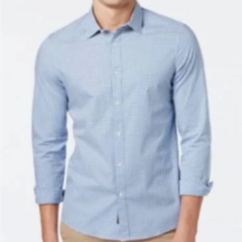 Michael Kors Men's Button Down - Slim Fit Large